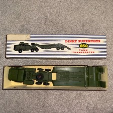 Dinky Toys Supertoys No. 660 -  Tank Transporter original Box