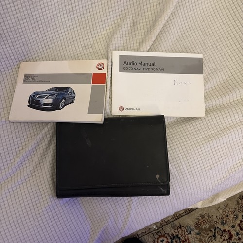 Vauxhall vectra owners manual - vectra,