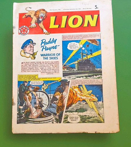Lion comic book oct - 28, 1961