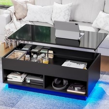 40" LED Coffee Table Lift Top