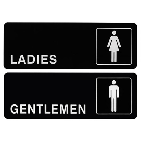 2pcs toilet signs for - 2pcs,