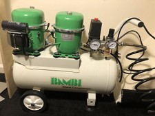 Bambi air silent compressor BB24D 1.0hp 8 bar 24 litre capacity 