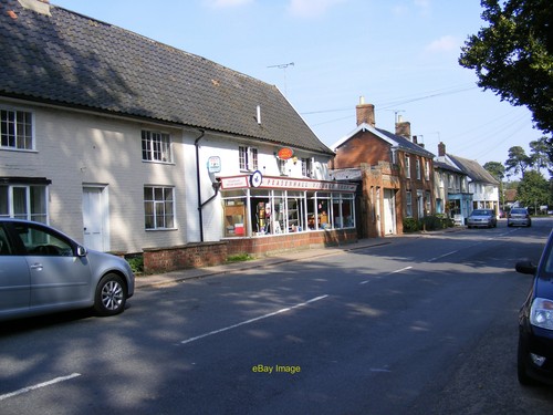 Photo 6x4 peasenhall village - photo,