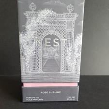 Nest Voyages Rose Sublime Perfume Oil BNIB Celo Sealed 50ml seal  label caught