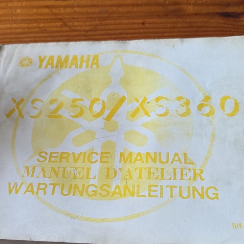 Genuine xs250 workshop service - genuine,