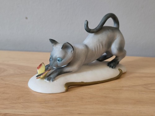 Vintage 1978 siamese cat - vintage,