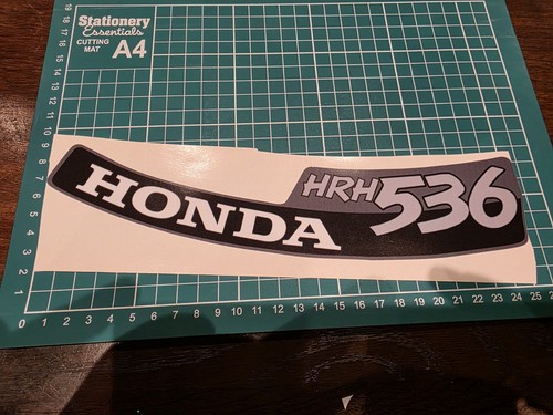 Honda pro deck decal sticker - honda,