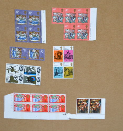 Mint stamp blocks job lot - stamp,