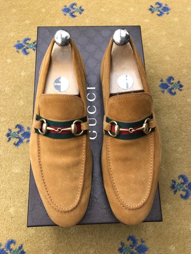 Gucci loafers suede shoes - suede,
