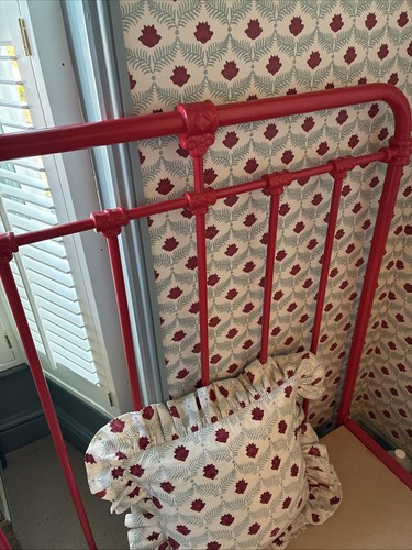One red vintage - metal, frame