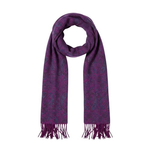 Wool scarf purple - —, —