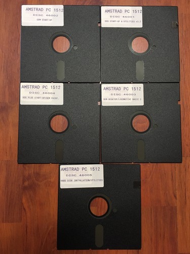 Amstrad 1512 system disk - 1512,