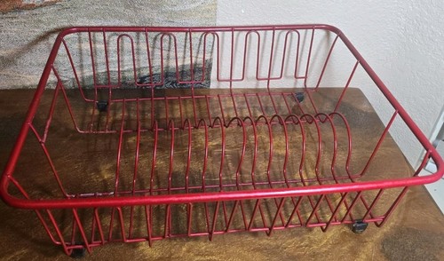 Vintage rubbermaid red vinyl - vintage,