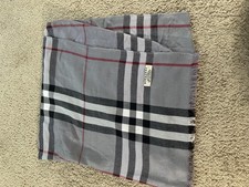 Vtg Burberry London Scarf 100%