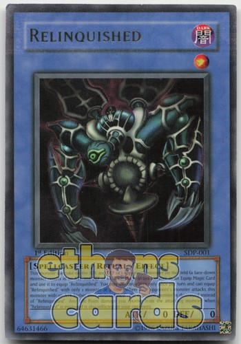 Relinquished sdp 001 ultra - relinquished, sdp-001