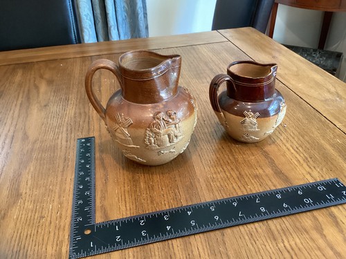 Antique stoneware harvest - antique,