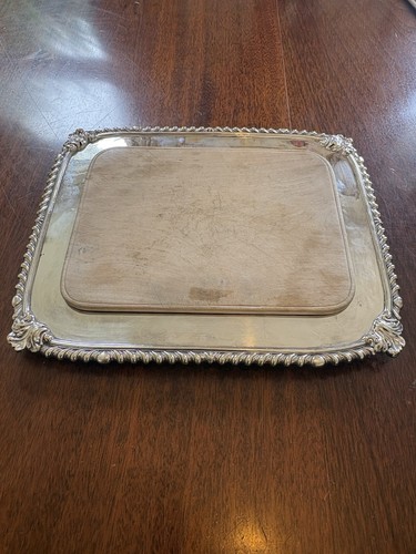 Ornate antique silver plated - ornate,