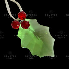 Swarovski Crystal HOLLY LEAF