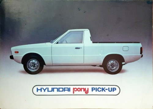 Hyundai pony pick brochure - hyundai,