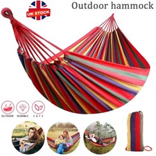 Person Garden Canvas Hammock