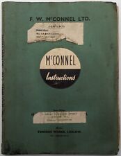 McConnell; Spare Parts List For Quick Change Head Hedge Cutter, c 1965