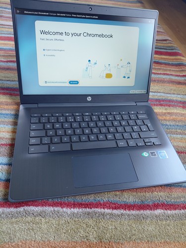 Chromebook google chrome os - hp,