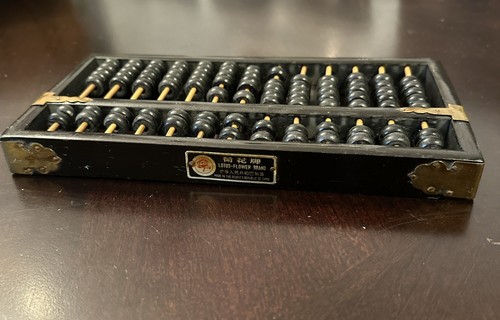 Vintage lotus flower abacus - flower, 13