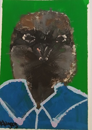 Original acrylic painting 5 - painting, 6.5