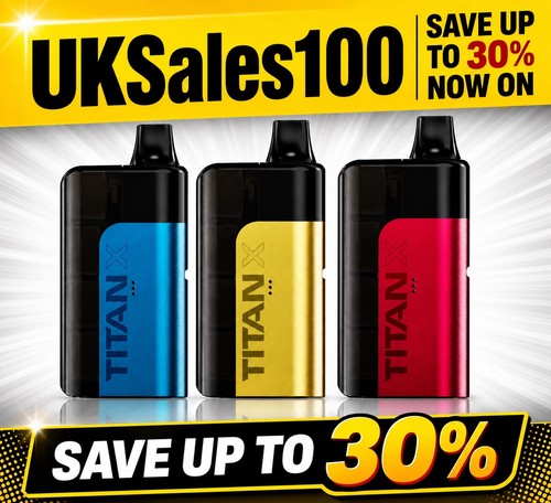 Titan prefilled pod cig - x, e