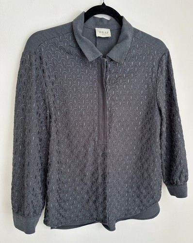 Wrap london linen - 14, grey
