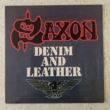 Saxon, Denim And Leather -