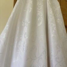 Vintage White Damask