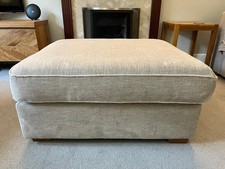 Chelsea Grey Marks and Spencer large footstool (champagne colour) *PRICE REDUCED