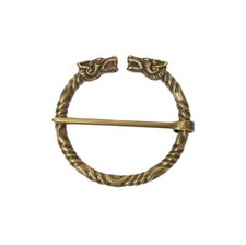 Bronze Celtic Wolf Penannular