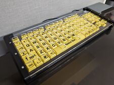 Disability keyguard for Accuratus Monster 2 / Inclusive Tech Jumbo XL Keyboards