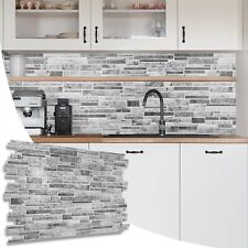 3D Wall Cladding Panels - Decorative Brick Slate Effect PVC Paneling