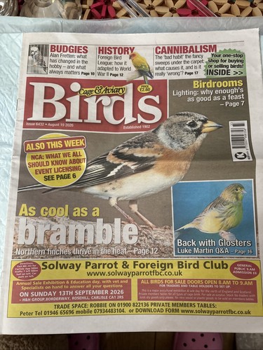 Cage and aviary birds magazine - birds,