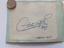 ARTHUR ASKEY HAND SIGNED
