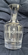 Large Clear Glass Courvoisier Cognac Brandy Decanter 
