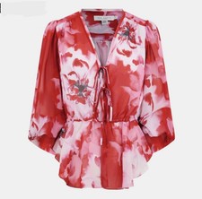 Ted Baker Printed Tie Front