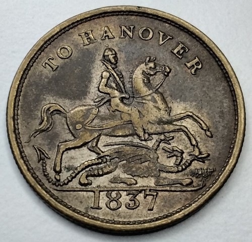 Hanover 1837 queen victoria - hanover,
