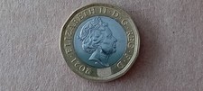 2021 QEll One Pound £1 Coin Low Mintage - Rare Year - Circulated