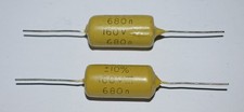 2 PIECES 0.68uF 10% 160v