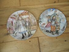 Royal Worcester Christmas Plates NSPCC 1989 & 1992