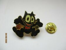 FELIX THE CAT  VINTAGE COMIC BOOK STRIP CARTOON OLD ENAMEL PIN BADGE SALE 99p