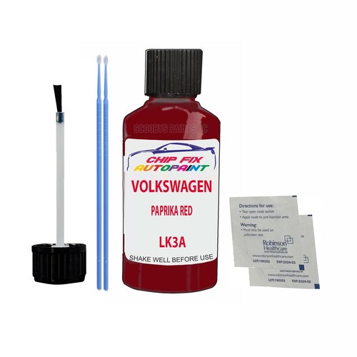 Paint for paprika - vw, red