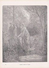 1870 GUSTAVE DORE Print -