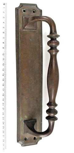 Antique vintage brass door - vintage,