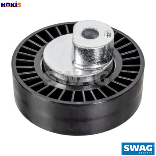 Tensioner pulley vribbed - pulley,