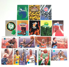 NBA Basketball Skybox 1995 Cards Team Logo Question Cards & Emotion Cards x17